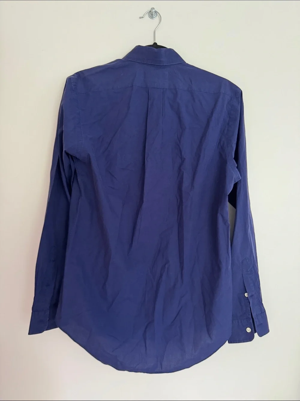 Polo by Ralph Lauren Button-Down Shirt in Royal Blue with Yellow Pony - Picture 3 of 3
